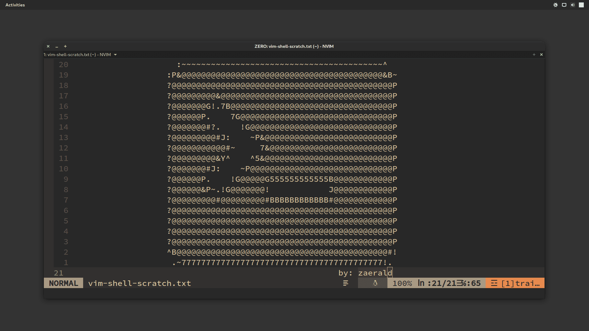 Using Vim As Your Shell Command-Line Scratch